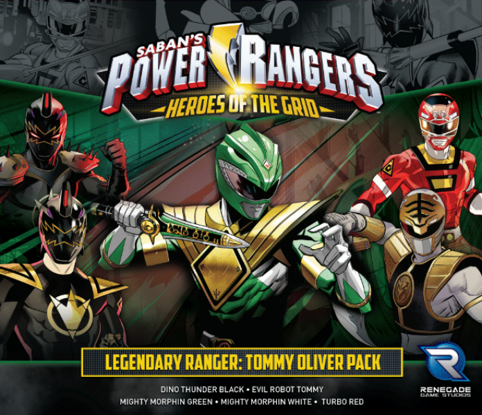 Power Rangers: Heroes of the Grid Legendary Ranger - Tommy Oliver Pack