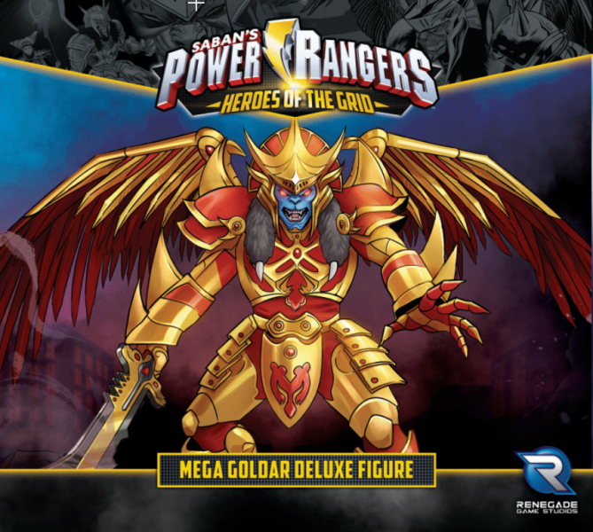 Power Rangers: Heroes of the Grid - Mega Goldar Deluxe Figure