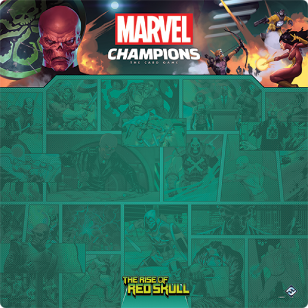 Marvel Champions: 1–4 The Rise of Red Skull Game Mat