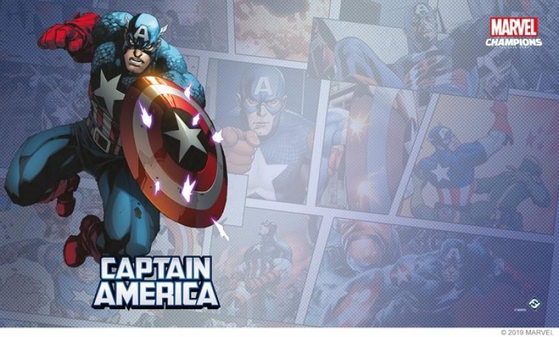 Marvel Champions: Captain America Game Mat