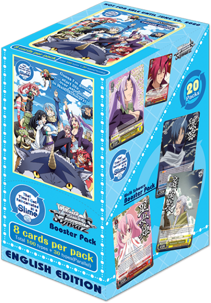 WS That Time I Got Reincarnated as a Slime Booster Box (20 packs) [Pre-order]