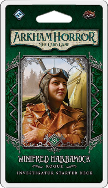 Arkham Horror LCG: Winifred Habbamock Investigator Starter Deck | LCG | Rules of Play Arkham Horror LCG: Winifred Habbamock Investigator Starter Deck | LCG | Rules of Play