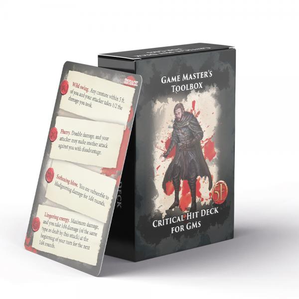 NORD Game Master's Toolbox: Critical Hit Deck For GM's (5E)