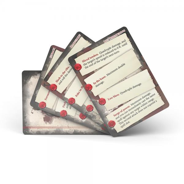 NORD Game Master's Toolbox: Critical Hit Deck For Players (5E)