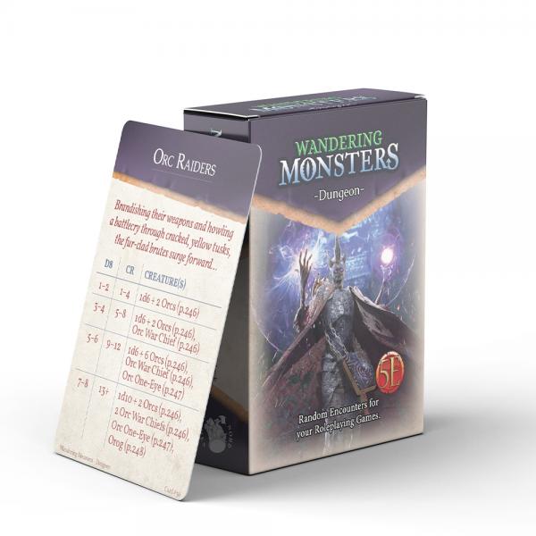 NORD Wandering Monster: Dungeon Deck (5E)