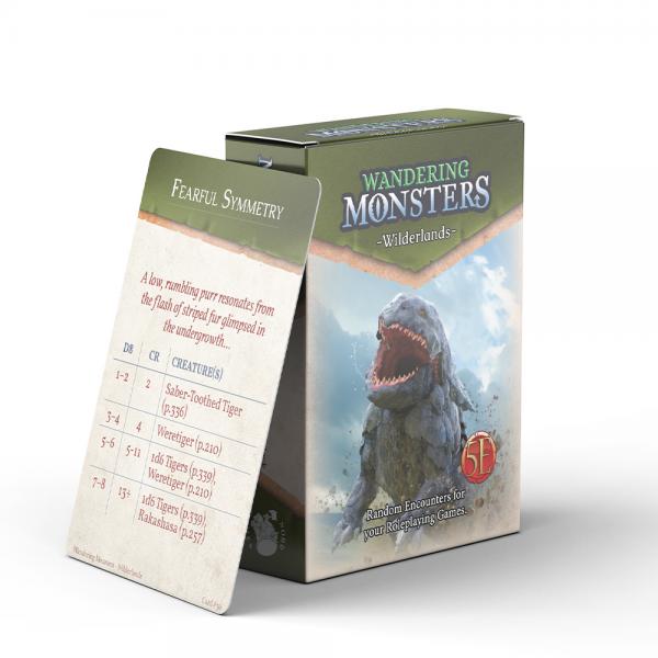 NORD Wandering Monster: Wilderlands Deck (5E)